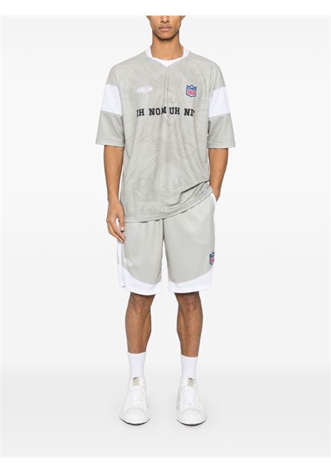 Grey and white logo jersey shorts Ih nom uh nit - men IH NOM UH NIT | NUS25300451